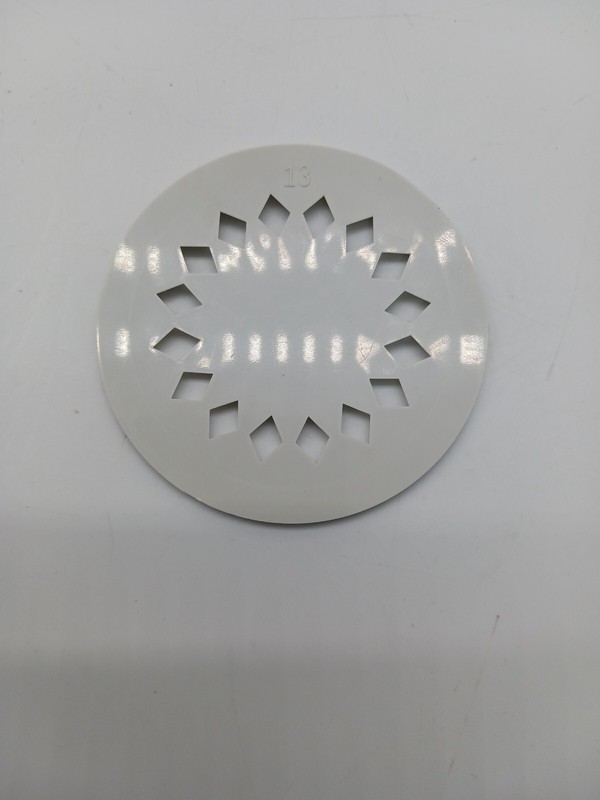 The Pampered Chef Cookie Press #1525 Cookie Disc Disk #13 Replacement Part