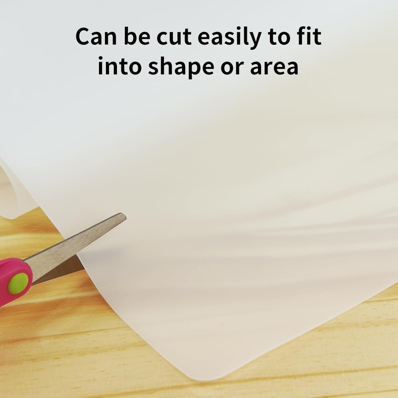 Silicone Mat for Kitchen Counter - Cuttte 23.6"L x 15.8"W, White Translucent gallery