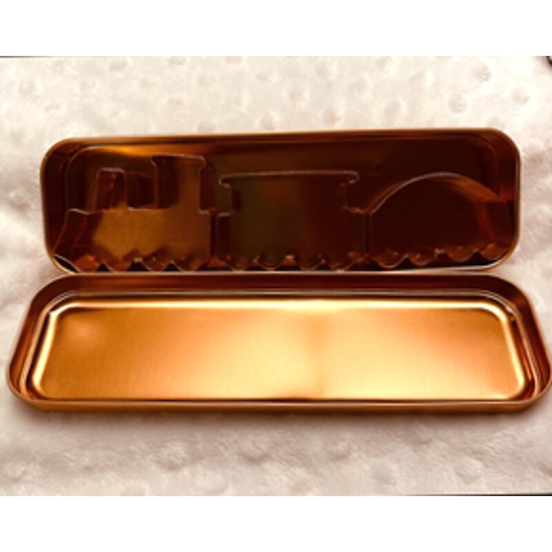 Vintage Fox Run Brand ,Copper (3) Pc Cookie Cutter Train Set w/Storage Box-NEW** gallery