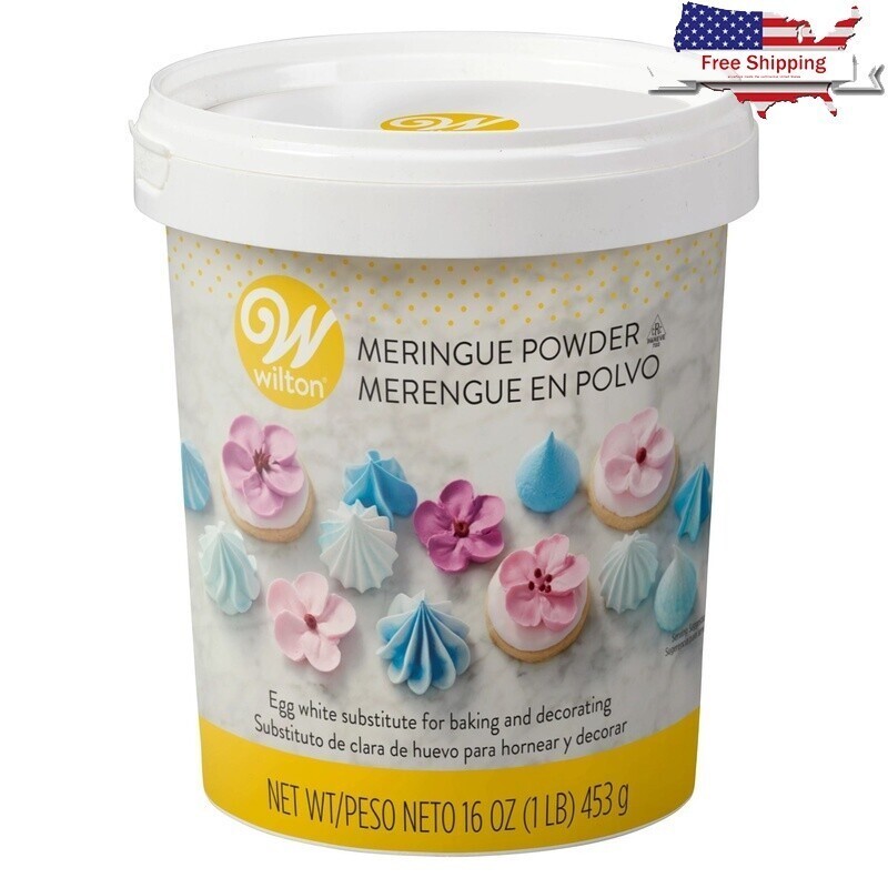Meringue Powder Baking Egg White Substitute Royal Icing Stabilizer 16oz New