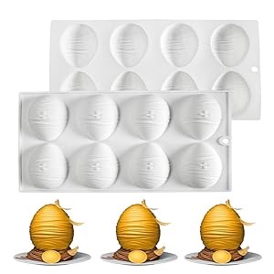 Silicone Molds Stone Shape, Non-Stick Food Grade Silicone Molds for Chocolate, gallery