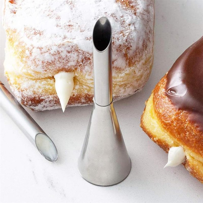 6 PCS Stainless Steel Long Cream Icing Piping Nozzle Tips gallery