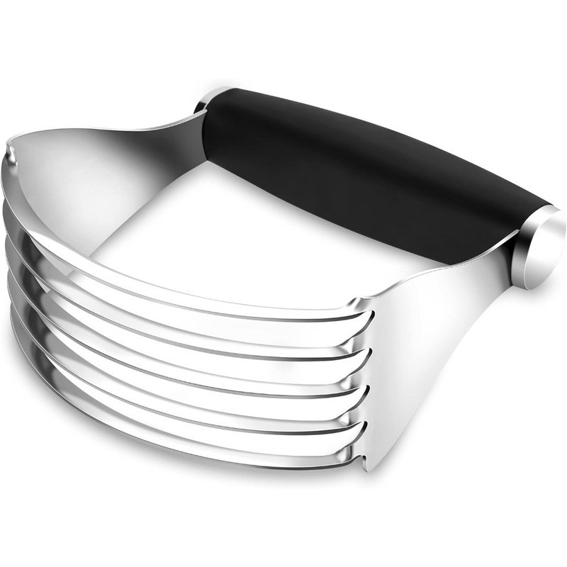 XL Pastry Cutter Stainless Steel Dough Blender Heavy Duty with Sharp Thick