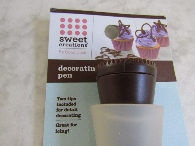 NIB Sweet Creations Cake and Candy Chocolate Decorating Pen- w/2 Tips for Detail gallery