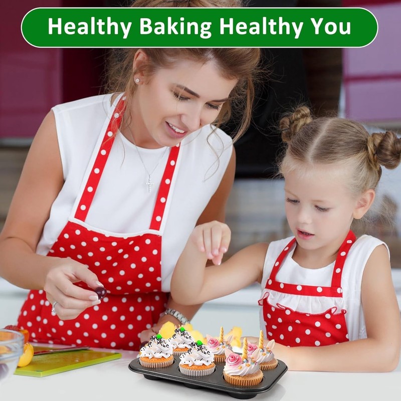 Mini Cupcake Liners (1.38 Inch) - Odorless, Non-Toxic, Grease-Proof Design gallery