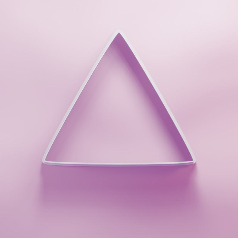Rounded Triangle Shape Cookie Cutter gallery