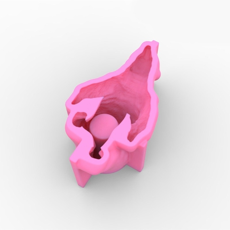 DIY Hand-Making Vase Mould Concrete Flowerpots Silicone Molds Shaped gallery