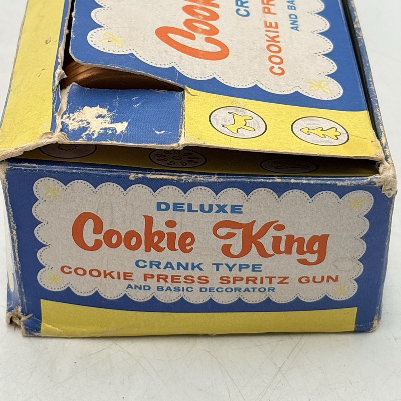 Nordic Ware Deluxe Cookie King Crank Cookie Press Spritz Gun 20 Discs (10 Bonus) gallery