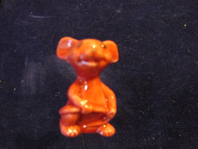 Vintage 3 Red Mice on Picks for Plants or Cakes or Cupcakes or remove stakes ST1 gallery
