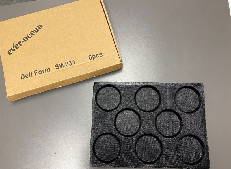 silicone baking molds (6 per case)