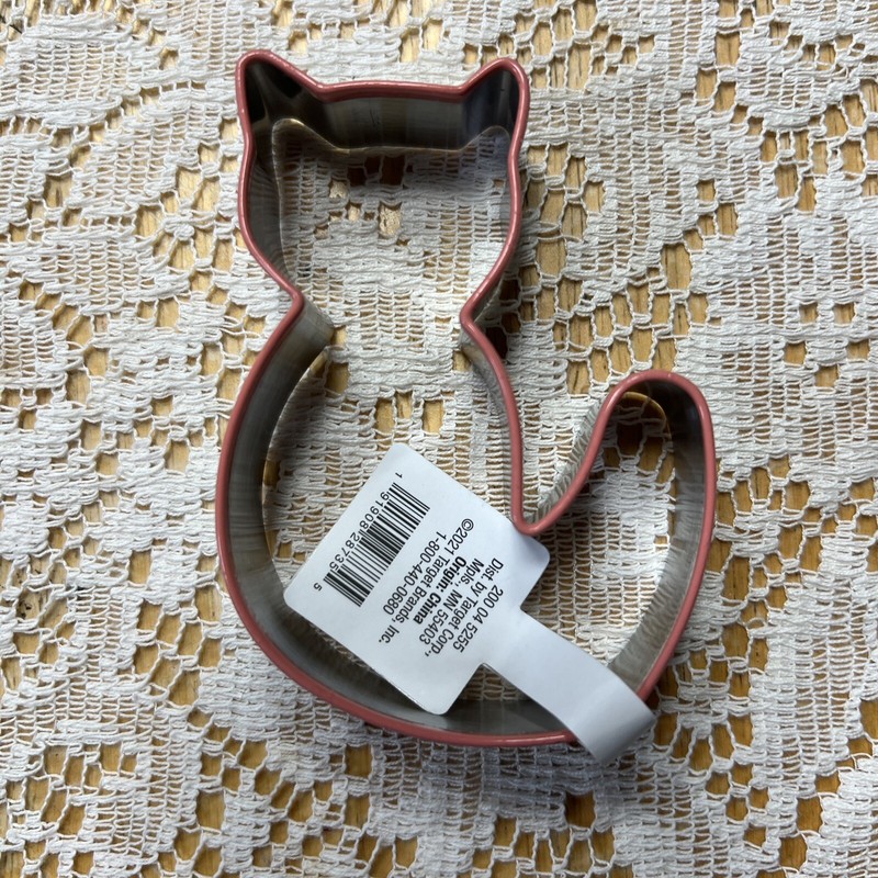 Threshold Cat kitty shaped Cookie Cutter birthday party NEW