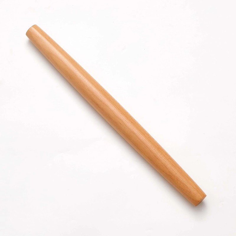 French Rolling Pin for Dough 16" Classic Wood Rolling Pins for Baking, Dough... gallery