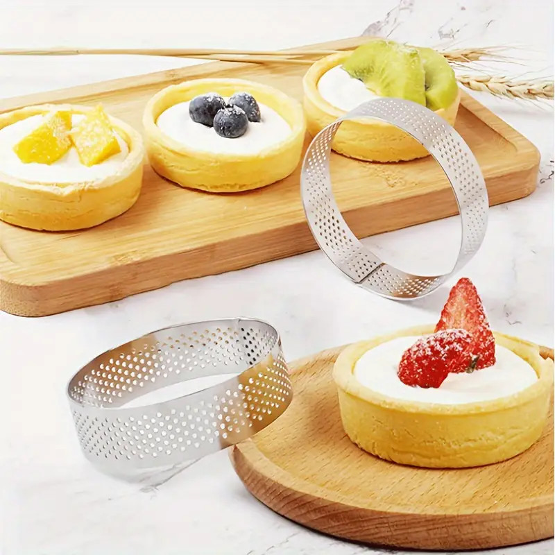 12PCS Round Cookie Cutters Set Bistcuit Cookie Cutters Circle Pastry Cutters gallery