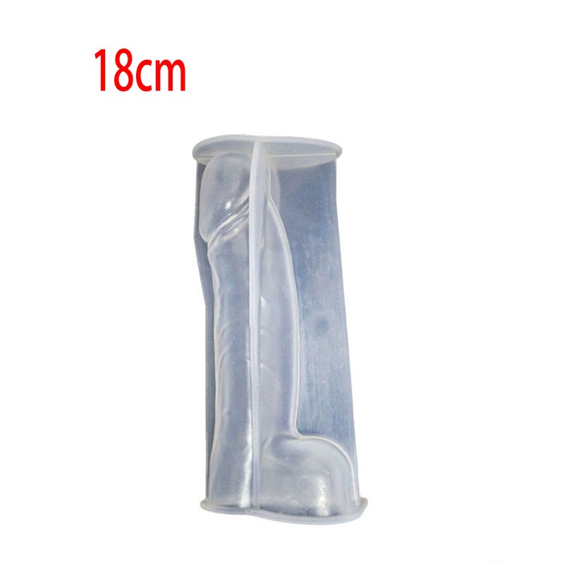 Silicone Men Genital Candle Mold Reusable Mold for Crafting Candle Resin Items