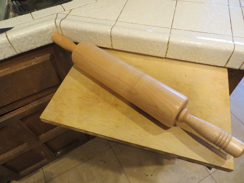Fletchers Mill 11.5” Rolling Pin Solid Maple Wood made in Maine USA 2.75” GREAT!