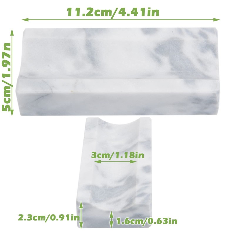 Marble Rolling Pin Holder,Rolling Display Rack,Suitable for White Grey gallery