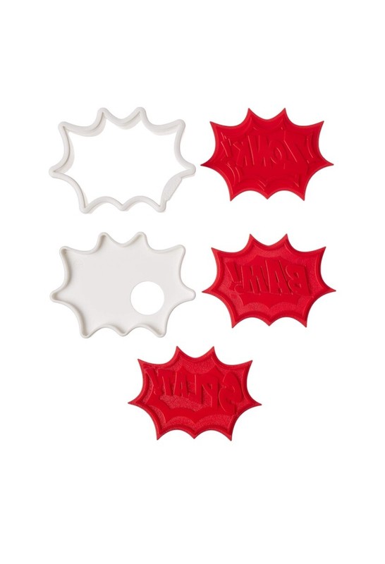 Tovolo Comic Burst Cookie Cutters gallery
