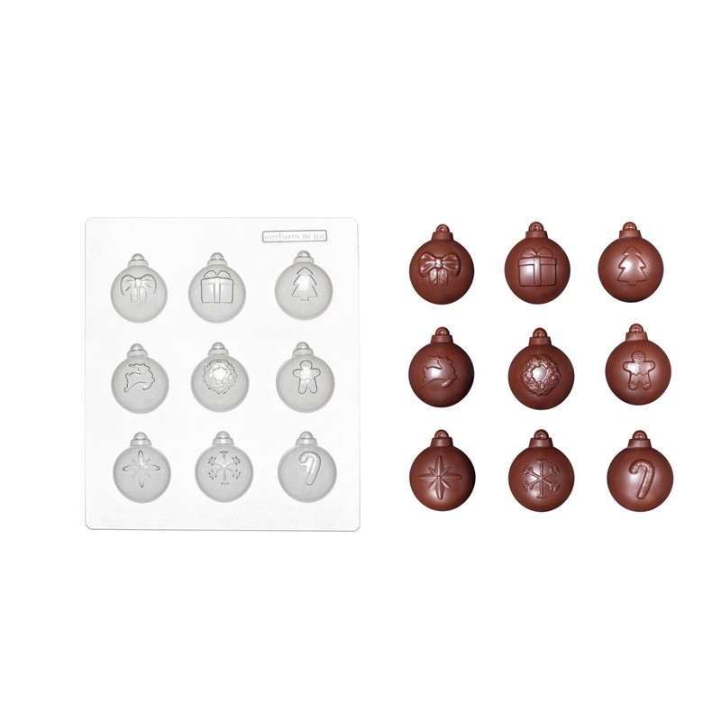 “New Year’s Layers 2026” plastic chocolate mold for confectioners