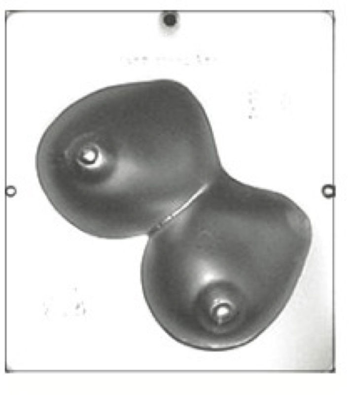 Large Set of Female Breasts Chocolate Candy Mold 715 NEW