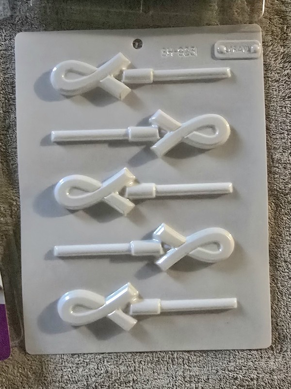 Awareness Ribbon Chocolate & Candy Molds (Lot Of 4) gallery