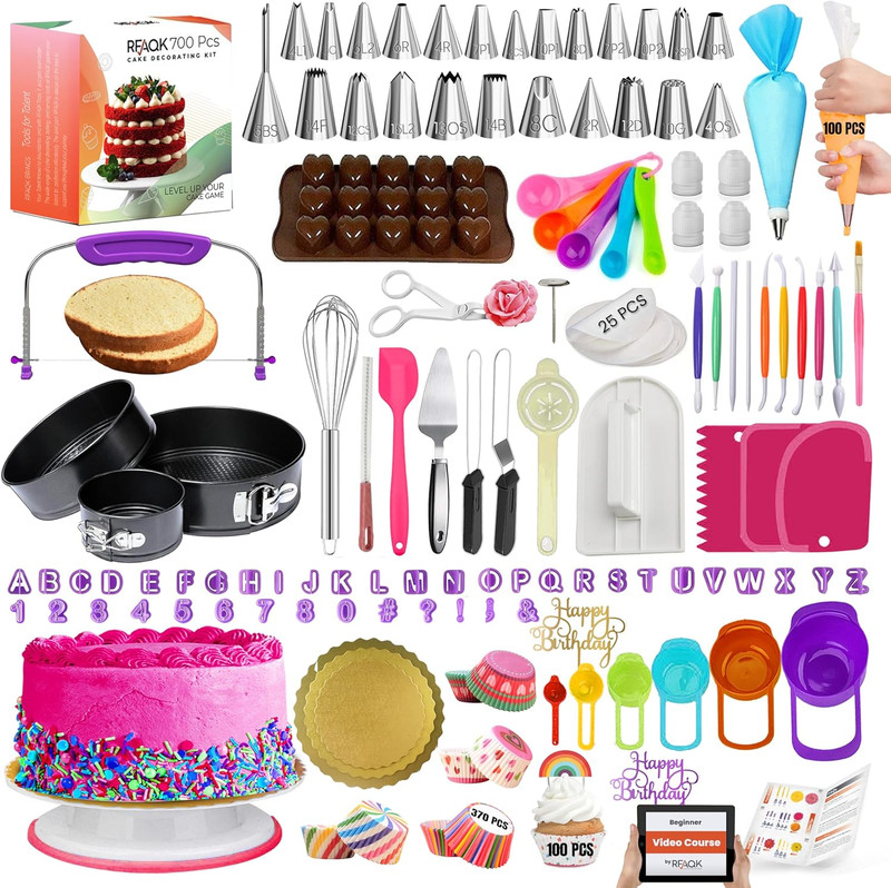 Cake Decorating Kit with Baking Supplies Cake Decoration Set Including Springfor gallery