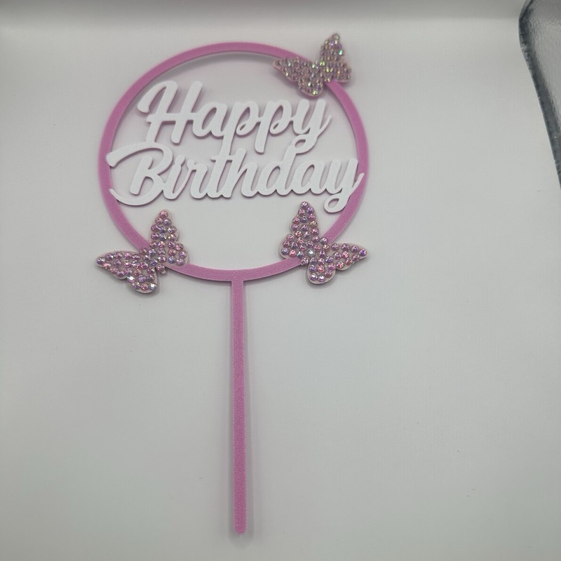Multicolor Cake Topper Set - Mother’s Day, Birthday, 2026 Graduation Designs gallery