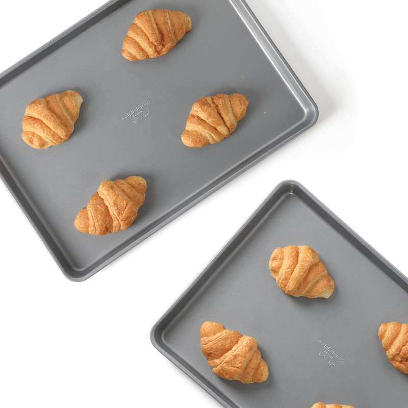 Calphalon Titan Cookie Sheet 2-Pack Set 12 X 17 Inch Nonstick Baking Sheets