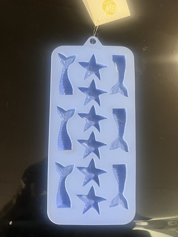 3 Pack Silicone Gummy Candy Molds Including Cupcakes Starfish Ice Cream gallery