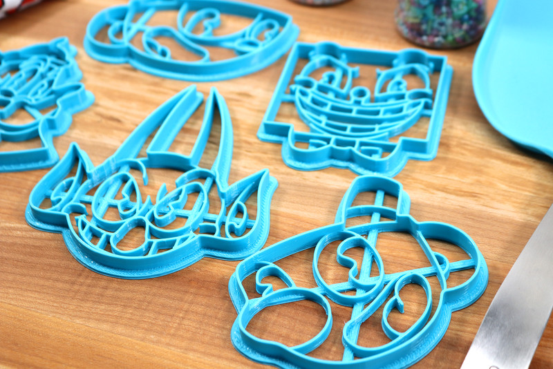 Cup Head Cookie Cutters - Cuphead, Elder Kettle, King Dice, Mugman, The Devil gallery