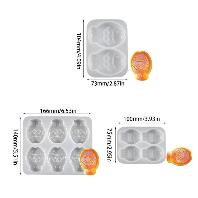 Innovative Fish Shaped Cake Baking Molds Practical Molds for Baking Enthusiasts gallery