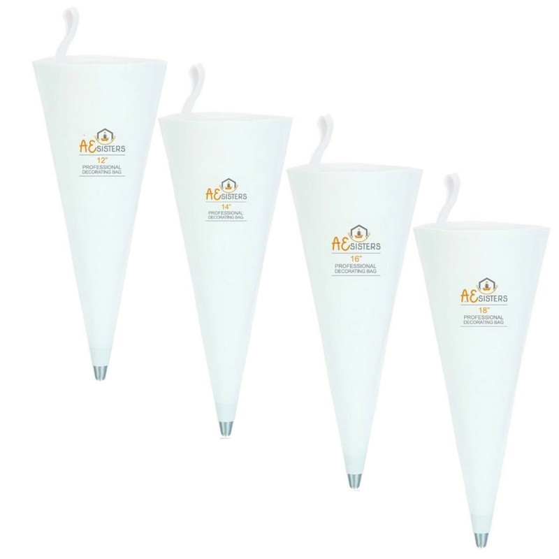 Reusable piping bags plastic coated professional pastry decorating bags