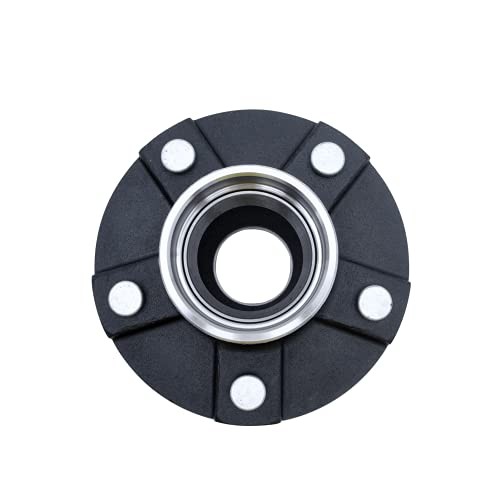 5-Bolt on 5 inch Circle Trailer Hub Assembly with 1-3/8 inch to 1-1/16 inch gallery