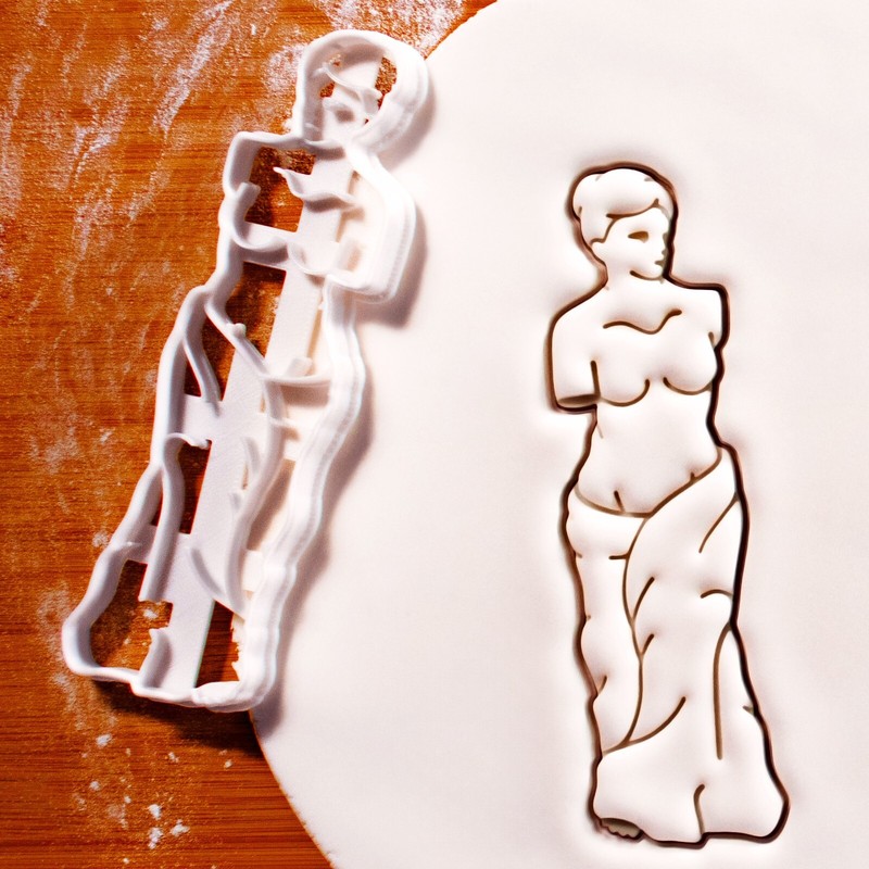 Venus de Milo Cookie Cutter – Hellenistic art sculpture Greek Goddess of Love