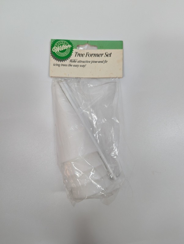 VTG Wilton Tree Former Set of 4 NOS Cake Decorating Bakery Tool 1987