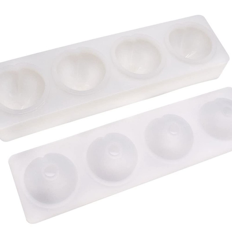 Silicone Cake Molds for Baking - 2PCS Fruit Shape Fondant & Jelly Moulds 14.4x3. gallery