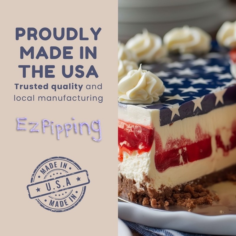 EZ Piping Reusable Decorating Icing Tip #2 - 20 Count gallery