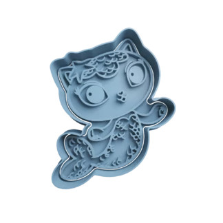 MerCat Gabbys Dollhouse Cookie Cutter Fondant Biscuit Baking Tool