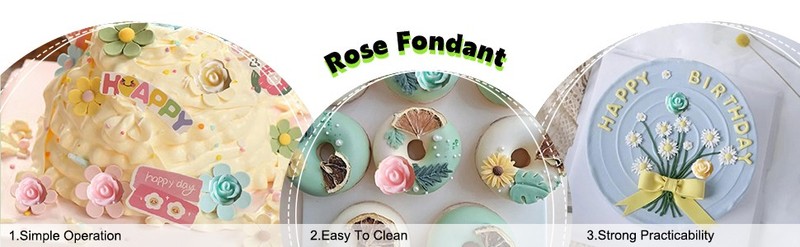 Rose Silicone Candy Mold Mini Flower Fondant Chocolate Molds For Cake gallery