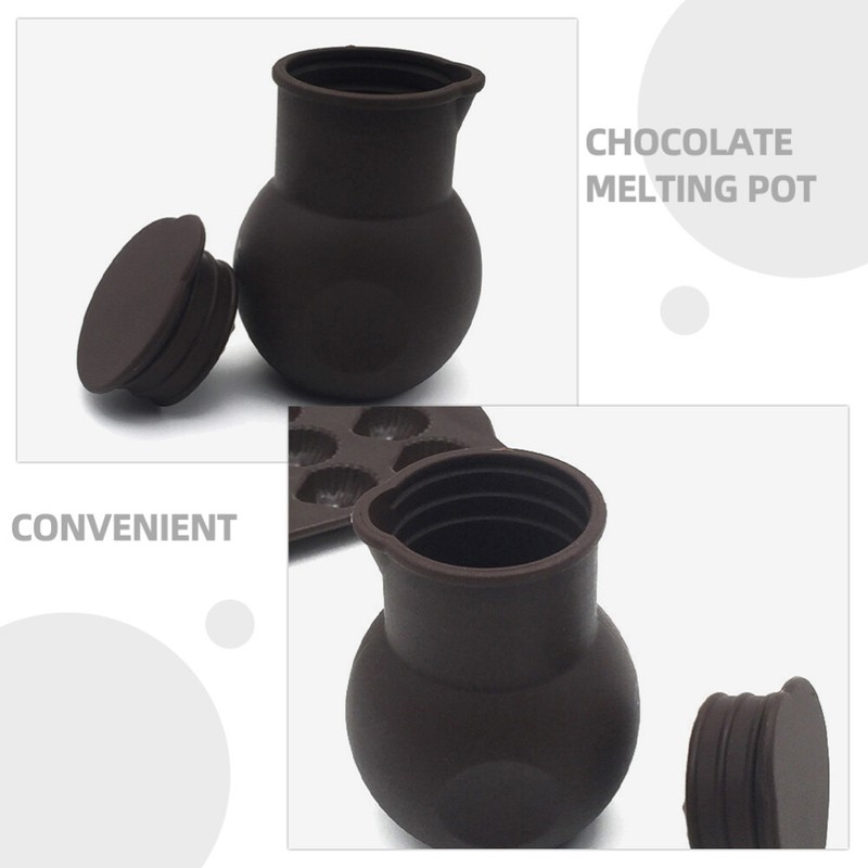 2pcs Chocolate Melting Pot Butter Sauce Milk Microwave Baking Pouring Tool gallery