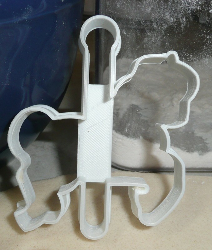 CAROUSEL HORSE OUTLINE MERRY GO ROUND ROUNDABOUT COOKIE CUTTER USA PR2610 gallery
