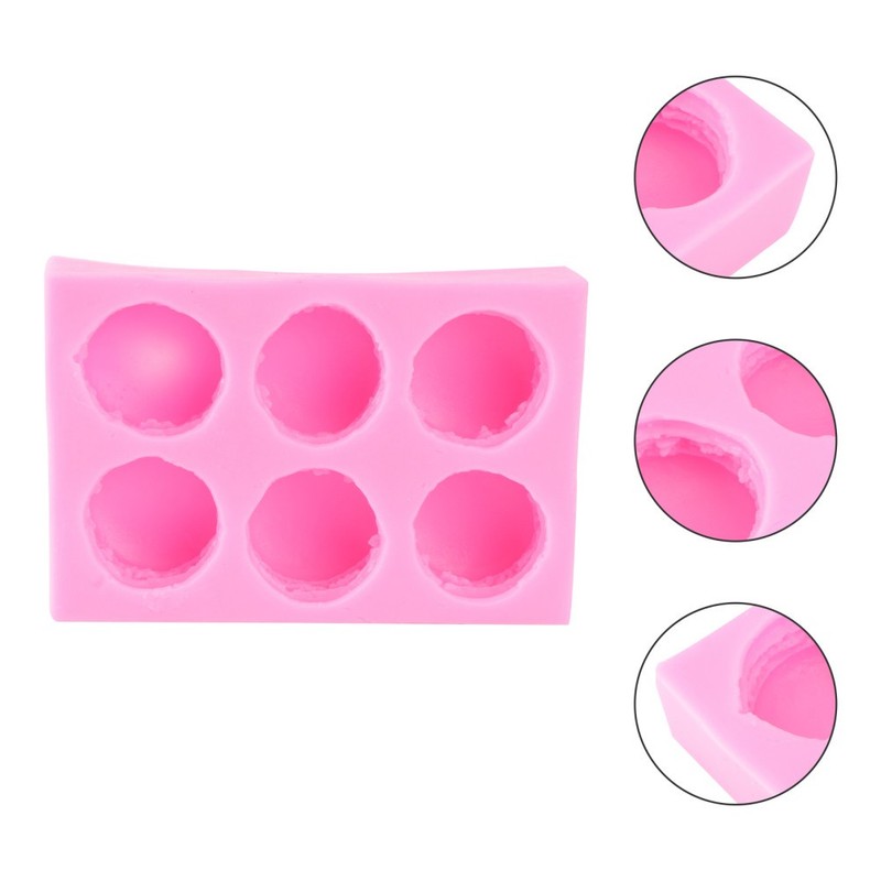 Rosy Silicone Macaron Mold Ideal for Baking Chocolate Soap and Candy Making gallery