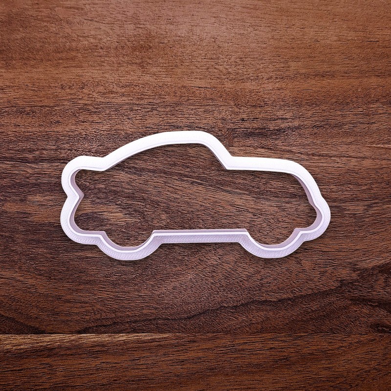 Racecar Cookie Cutter Set: 2″ to 10″ Racing Car Baking Craft Clay Fondant Mold