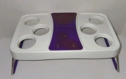 Wilton Decorating Icing Bag Holder, 6 Slots, 2012, 6 Flower Nail Grips, New