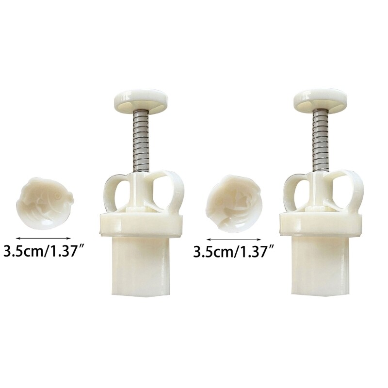 Hand Pressure Fish Shape Fondant Mooncake Mould Press Cookie Cutters Baking Tool gallery
