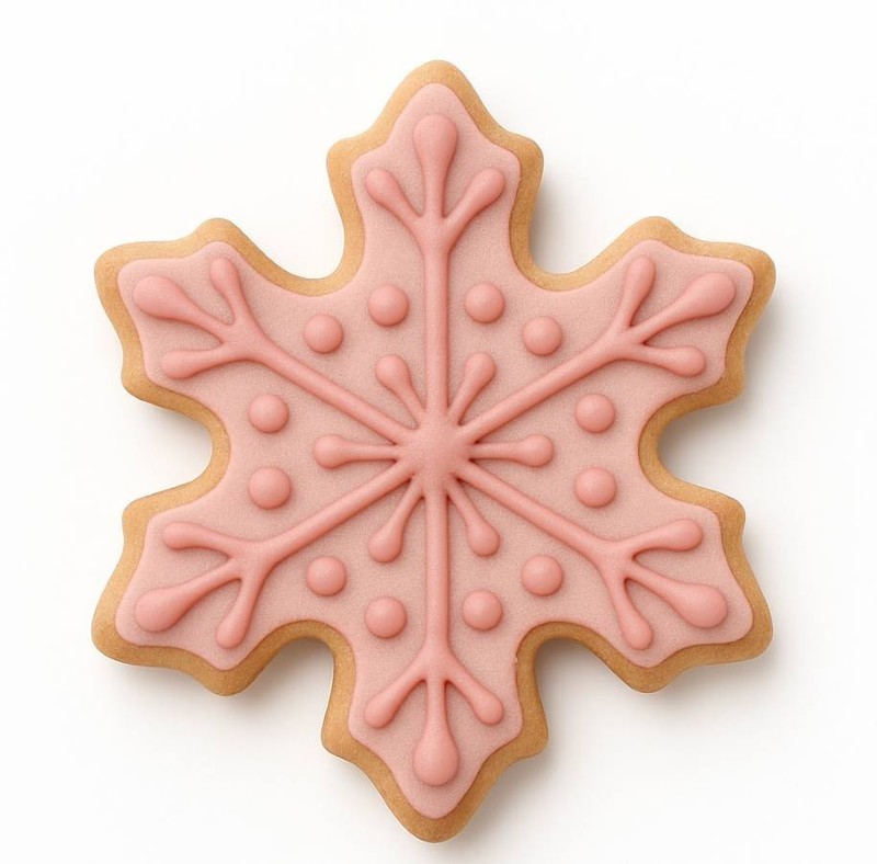 Mini Snowflake Cookie Cutter 1.75'' NEW! Christmas Metal gallery