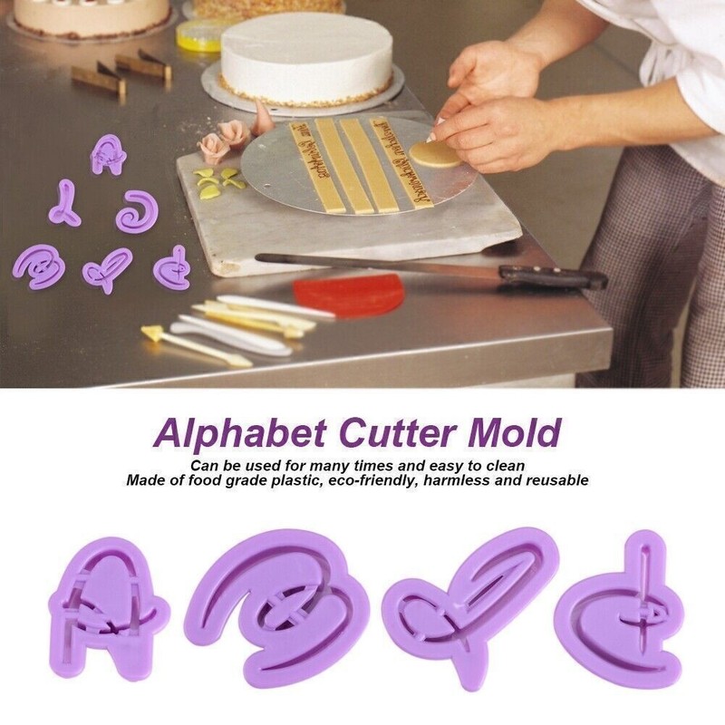 26pcs/Set Cookie Mold Grade Plastic Eco-Friendly Harmless Reusable