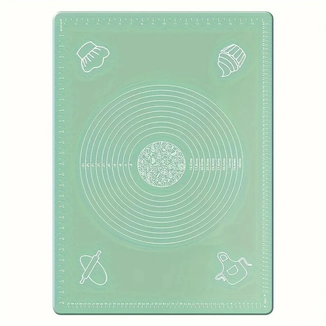 2mm Thick Silicone Pastry Baking Mat Non-Stick with Measurements | FREE SHIPPING gallery
