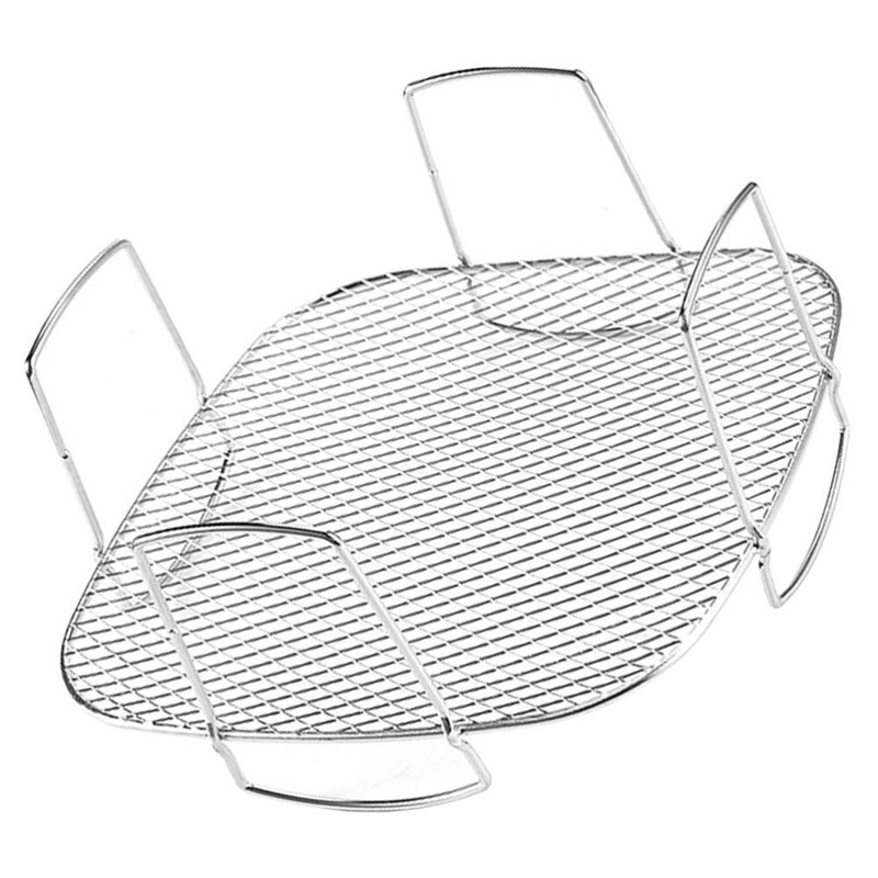 Air Fryers Practical Stackable Rack Handle Designed Air Fryer Stackable Rack gallery