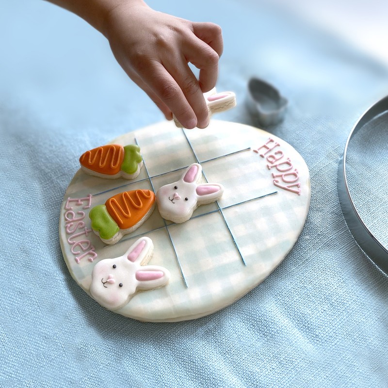 R&M International Easter 3 Piece Tic Tac Toe Cookie Cutter Set gallery
