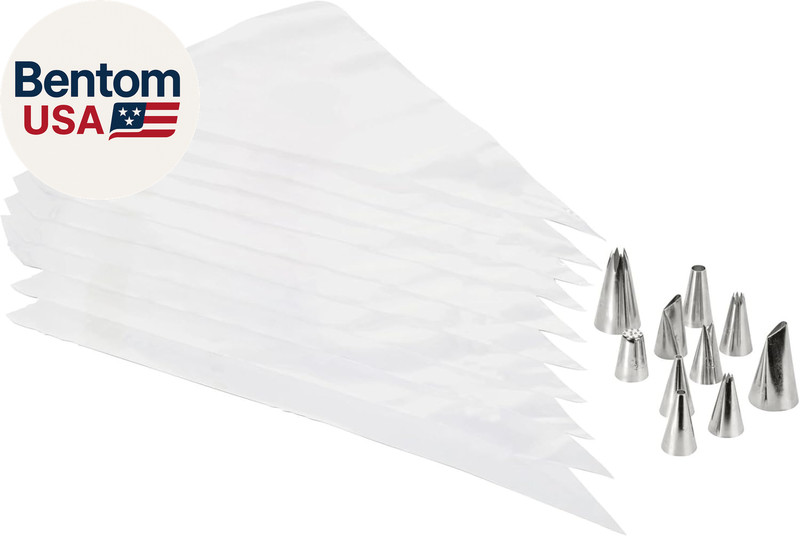 Beginning Buttercream Decorating Set - Cake Decorating Kit with Piping Tips & Di gallery